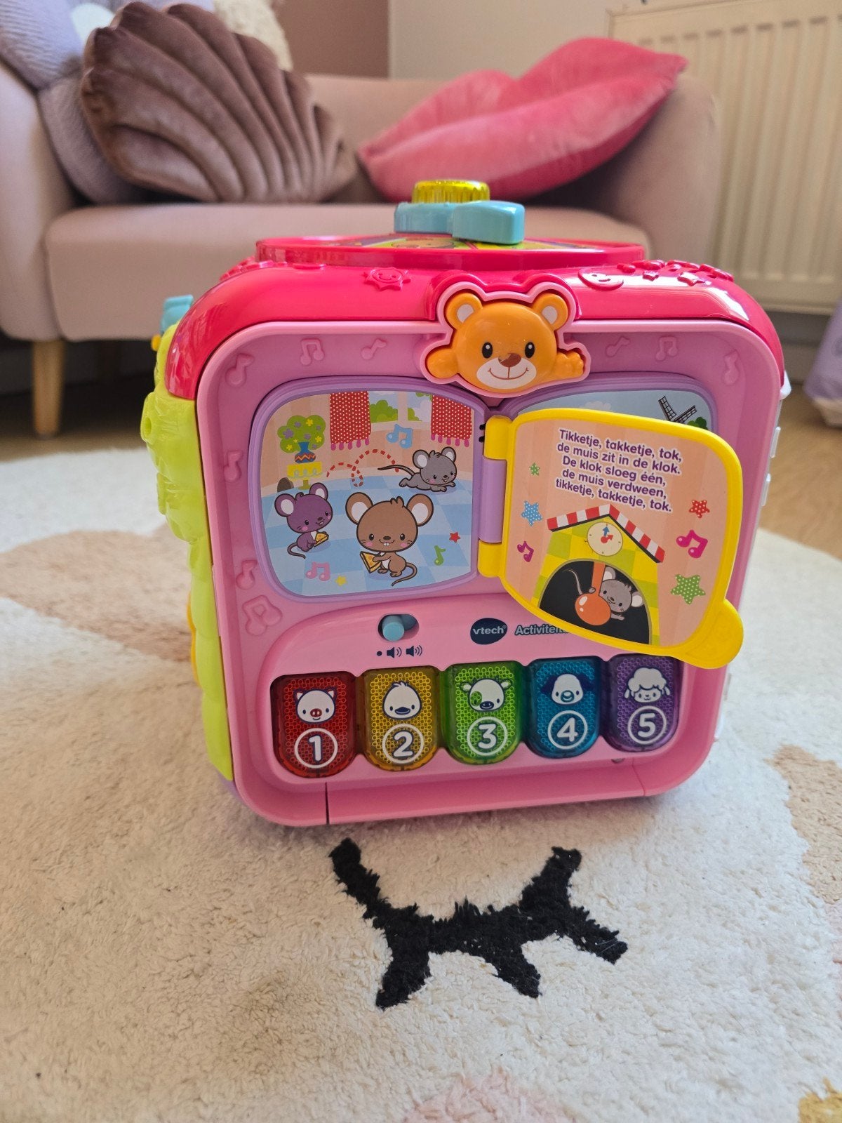 VTech Baby Speelkubus met Licht en Geluid, Ophalen, Zo goed als nieuw, Overige typen, Met licht