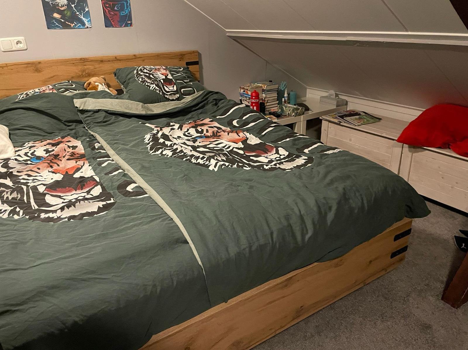 Bedframe maat 160x200cm, Antiek en Kunst, Antiek | Meubels | Bedden, Ophalen