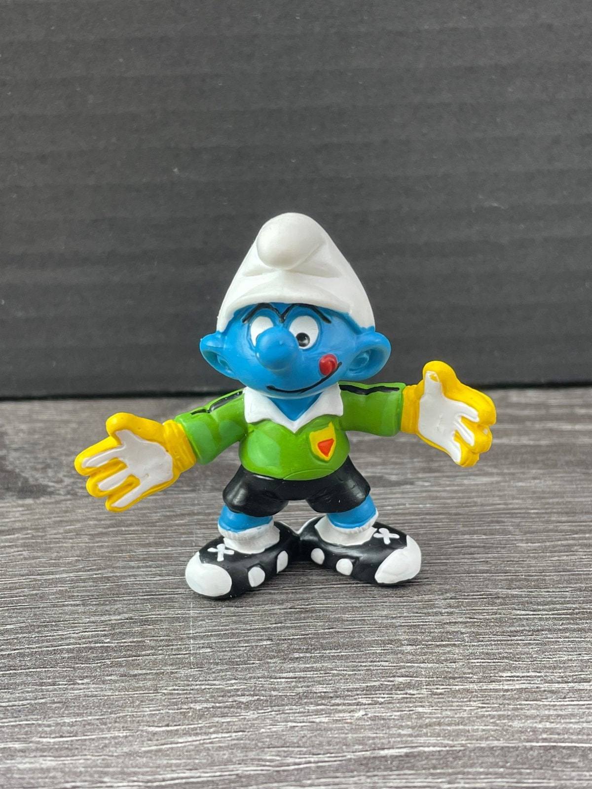 Smurf keeper Figuurtje - Schleich, Verzamelen, Smurfen, Ophalen of Verzenden, Gebruikt, Overige Smurfen, Poppetje, Figuurtje of Knuffel