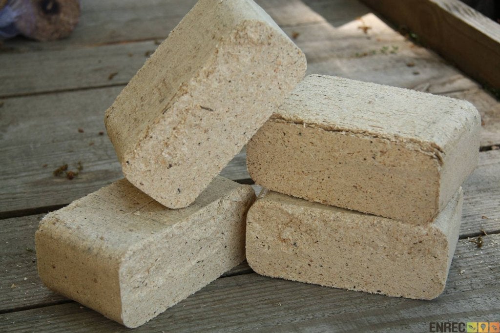 RUF Briketten Eiken/Beuken 6,-, 6 m³ of meer, Ophalen, Eikenhout