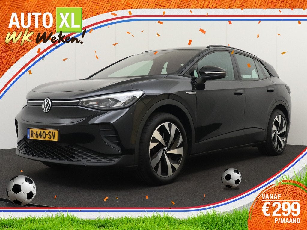 Volkswagen ID.4 Pro 77kWh (98%SOH) Business Camera Alcantara, Auto's, Volkswagen, Automaat, Achterwielaandrijving, Gebruikt, Zwart