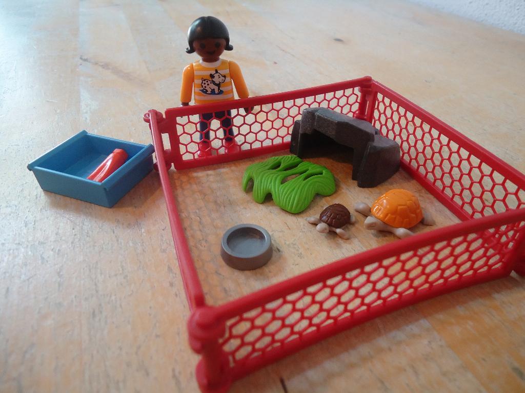 Leuk schildpadden verblijf met schildpad Playmobil 5534, Ophalen of Verzenden, Zo goed als nieuw, Complete set