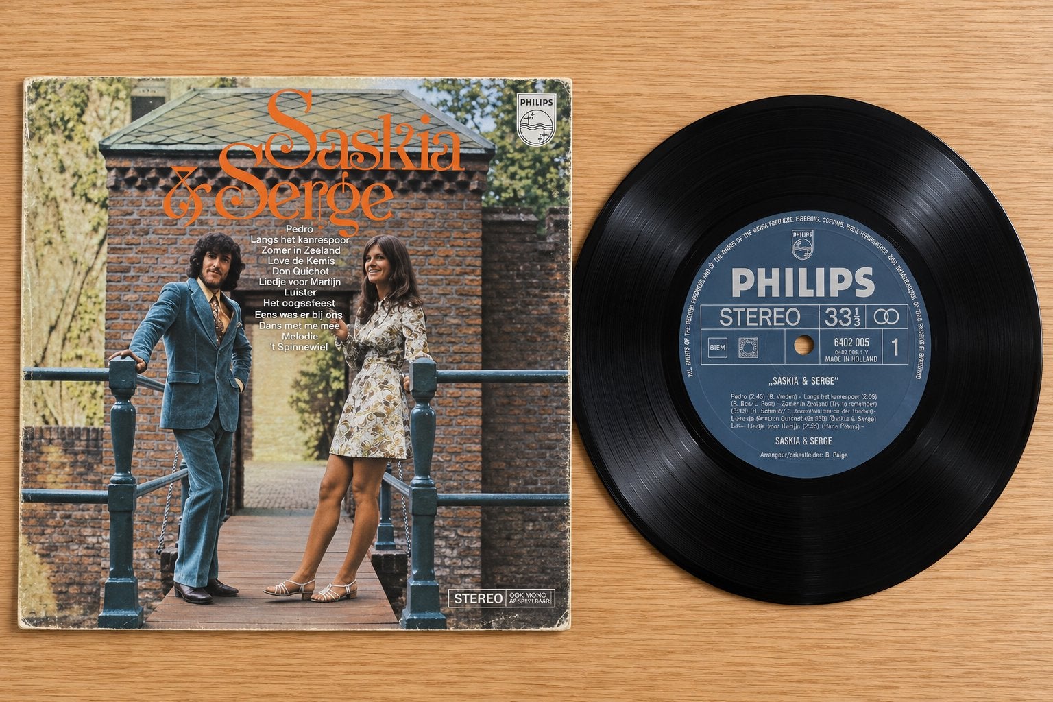 Saskia & Serge – Saskia & Serge / LP / *NM, Ophalen of Verzenden, Zo goed als nieuw, 12 inch