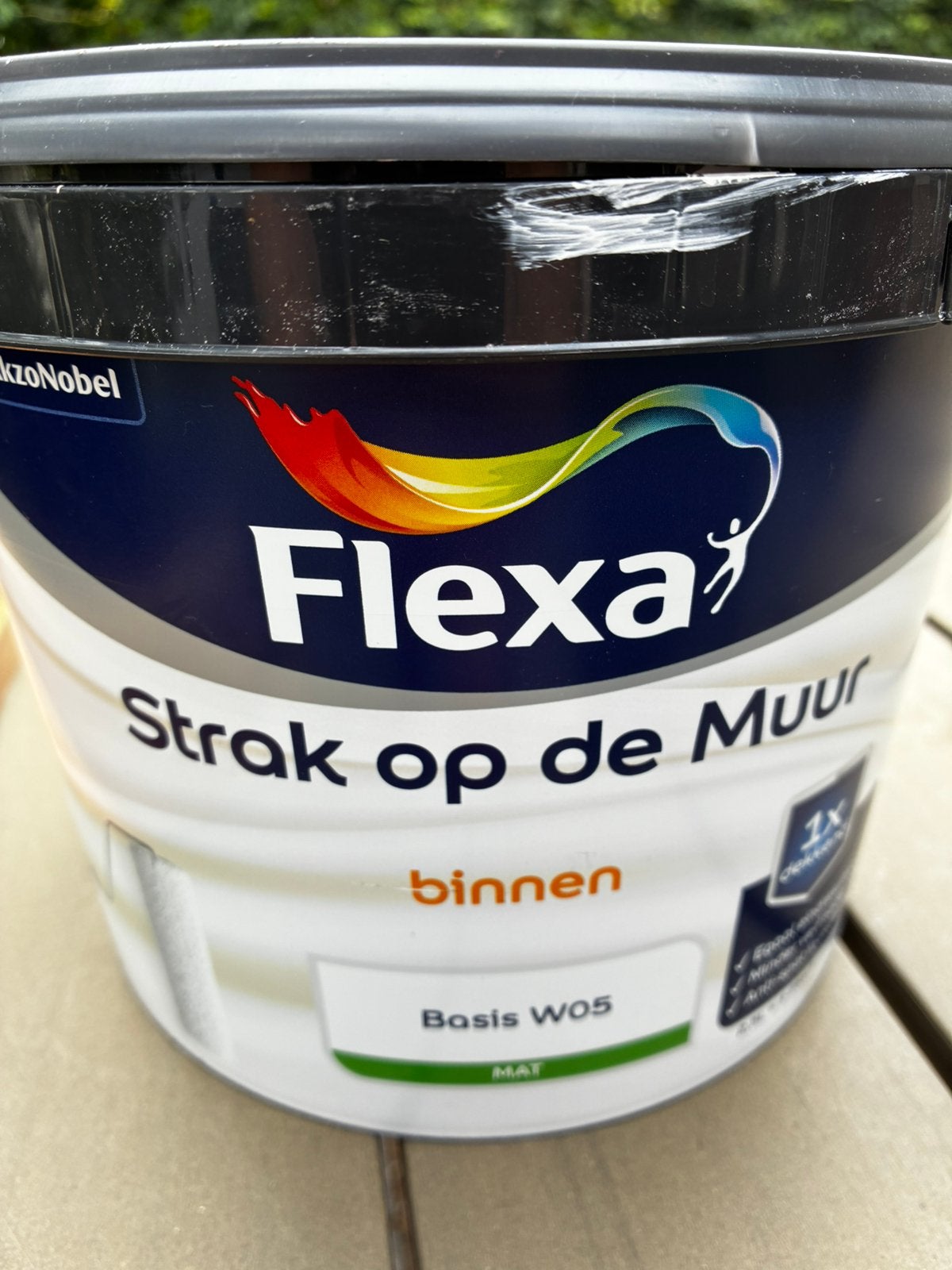Flexa strak op de muur roze 1.5 liter, Ophalen, Zo goed als nieuw, Roze