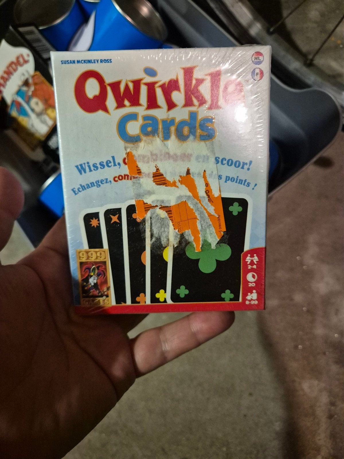 NIEUW Qwirkle Cards & Koehandel - Kaartspellen, Ophalen, Nieuw