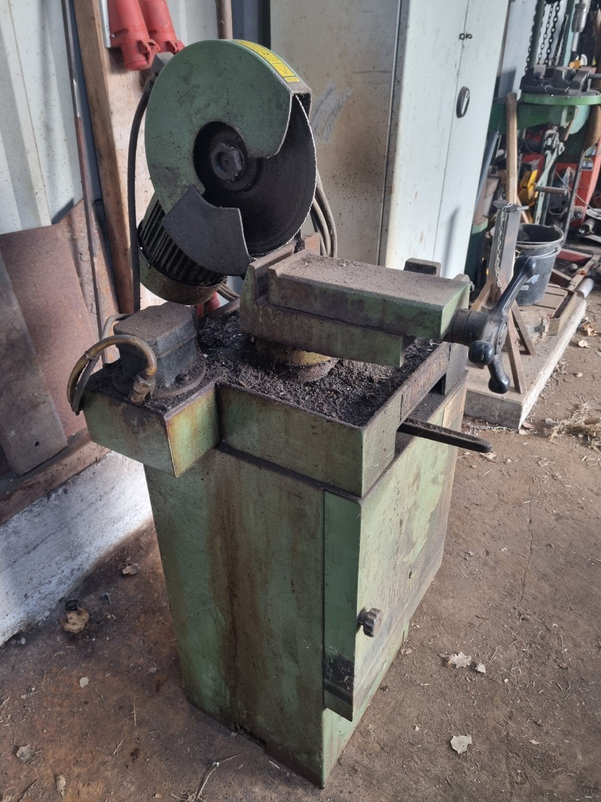 Mep afkortzaag metaalzaag, Doe-het-zelf en Verbouw, Gereedschap | Zaagmachines, Gebruikt, 70 mm of meer, Ophalen of Verzenden