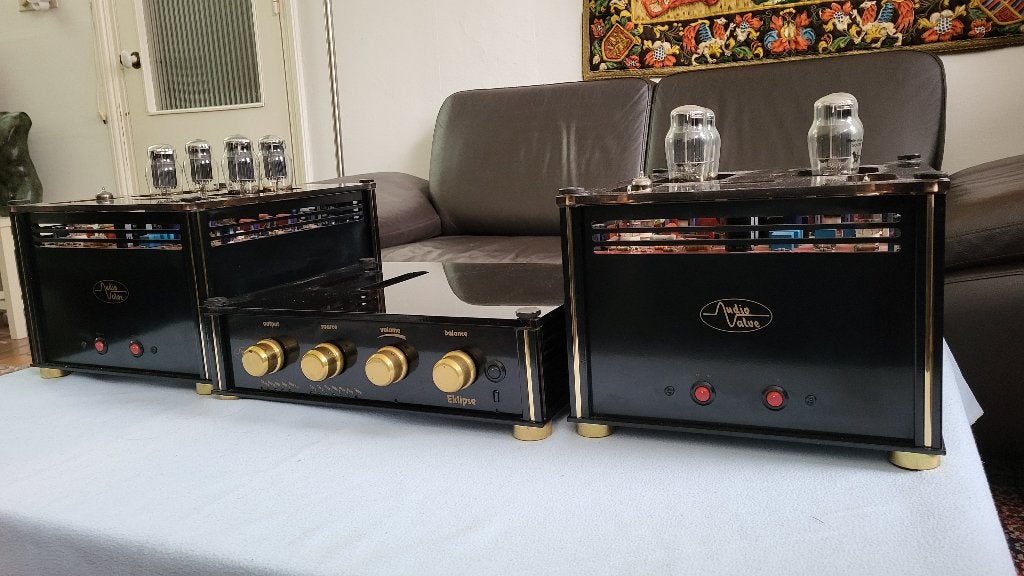 Klasse A - Exclusiv AUDIO VALVE - Germany, Zo goed als nieuw, 120 watt of meer, Stereo, Ophalen