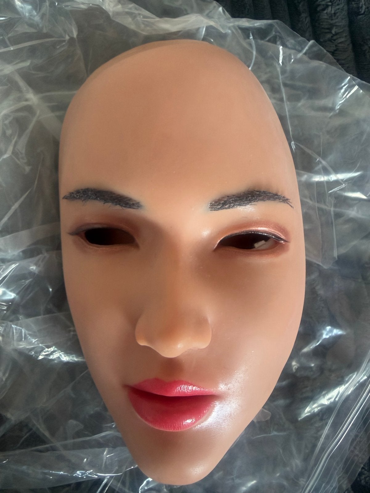 Roanyer Realistische Siliconen Masker - Zeer Goede Staat, Overige typen, Beige, Ophalen of Verzenden, Zo goed als nieuw