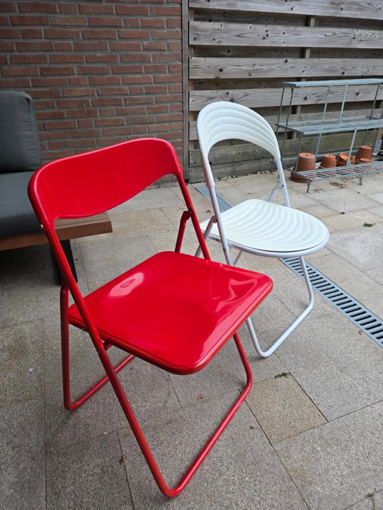 2 Klapstoelen, Ophalen