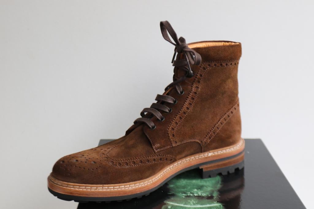 Nieuw in doos! Magnanni Caoba boots in maat 40.5 = maat 6.5, Bruin, Boots, Nieuw, Ophalen of Verzenden