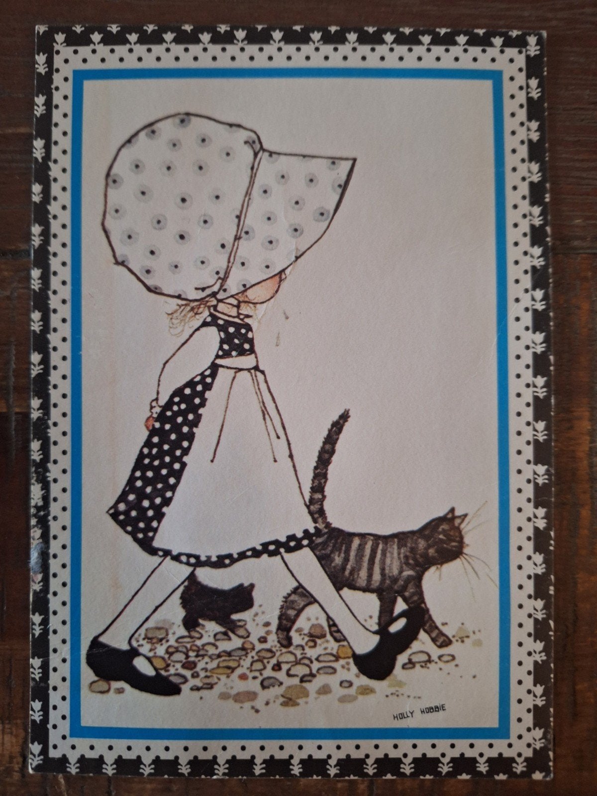 Vintage Ansichtkaart - Holly Hobbie, Ophalen of Verzenden, Gelopen, Kinderen