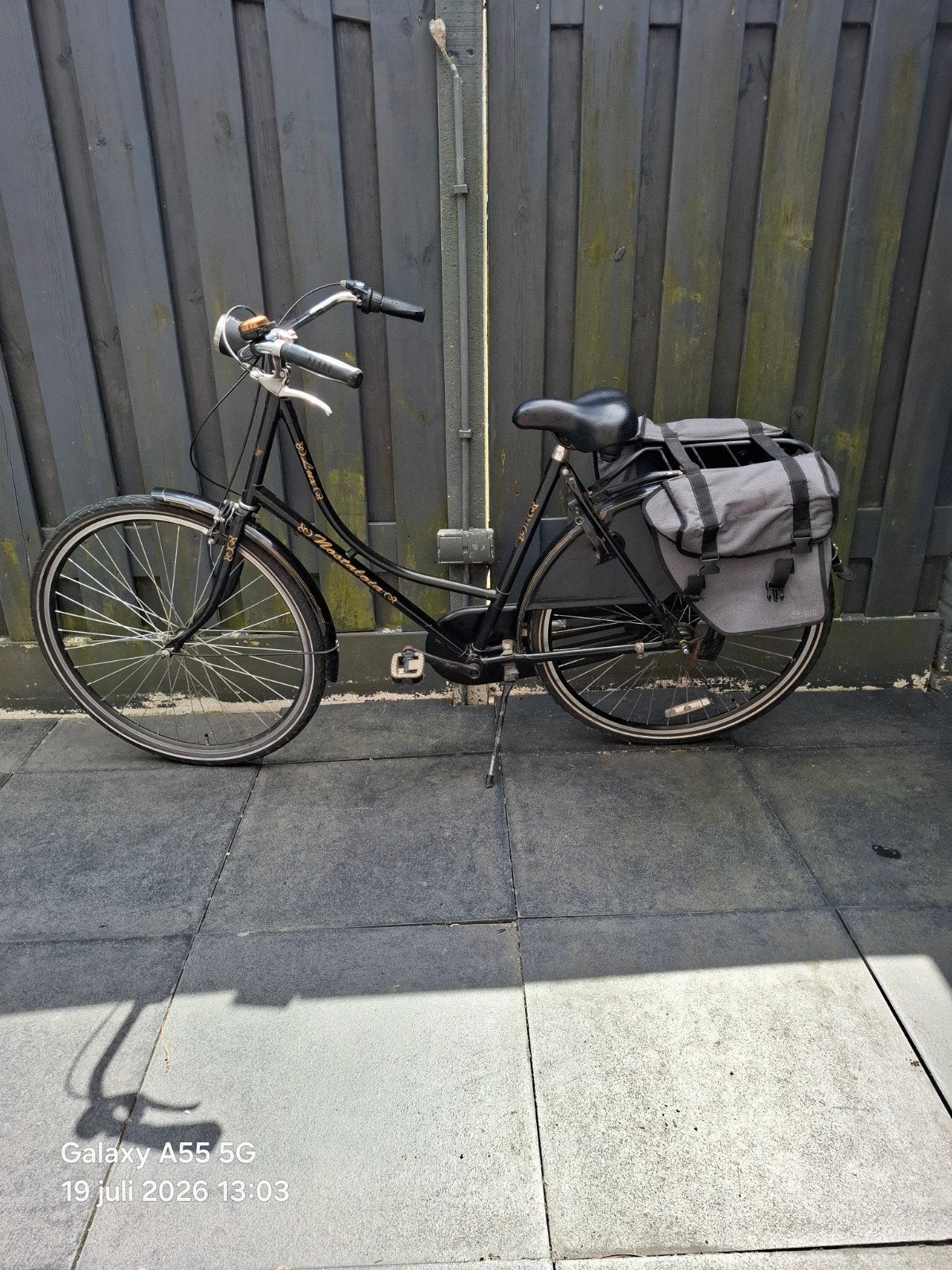 Fiets Nostalgie, Ophalen of Verzenden, Gebruikt, Terugtraprem, Handrem