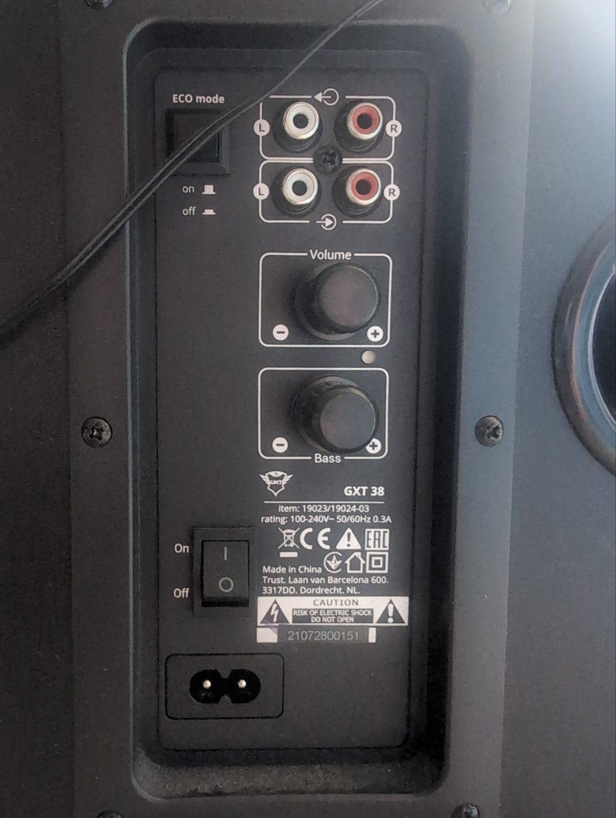 Trust GXT 38 Tytan 2.1 Gaming Luidsprekerset, Ophalen of Verzenden, Gebruikt, Audiokanaal 2.1, Trust