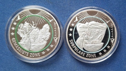 2 penningen Duitsland 2019, Verzenden, Overige materialen, Buitenland