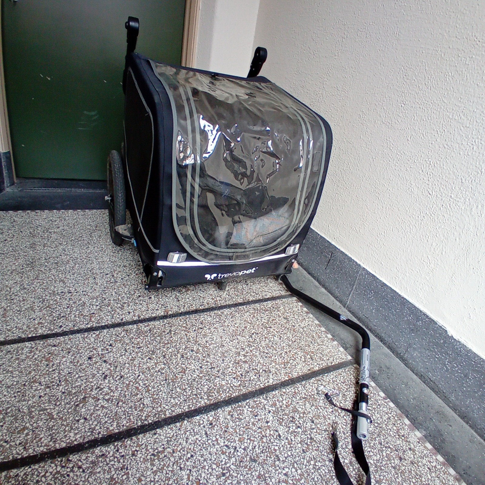 Honden fietsaanhanger Trevopet Bijna nieuwe, Ophalen, Trevopet, Opvouwbaar, 20 tot 40 kg