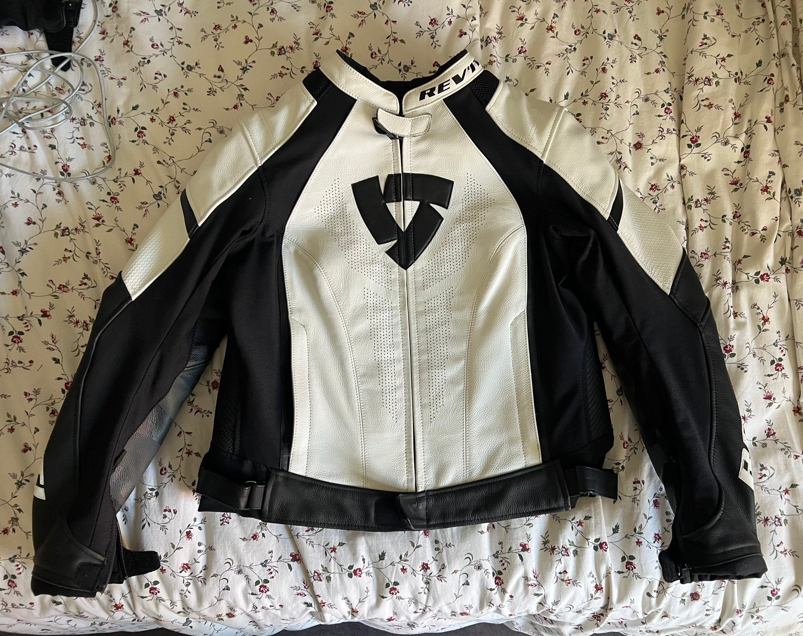 Dames motorjas leer Revit, Motoren, Ophalen of Verzenden, Tweedehands, Dames, Jas | leer
