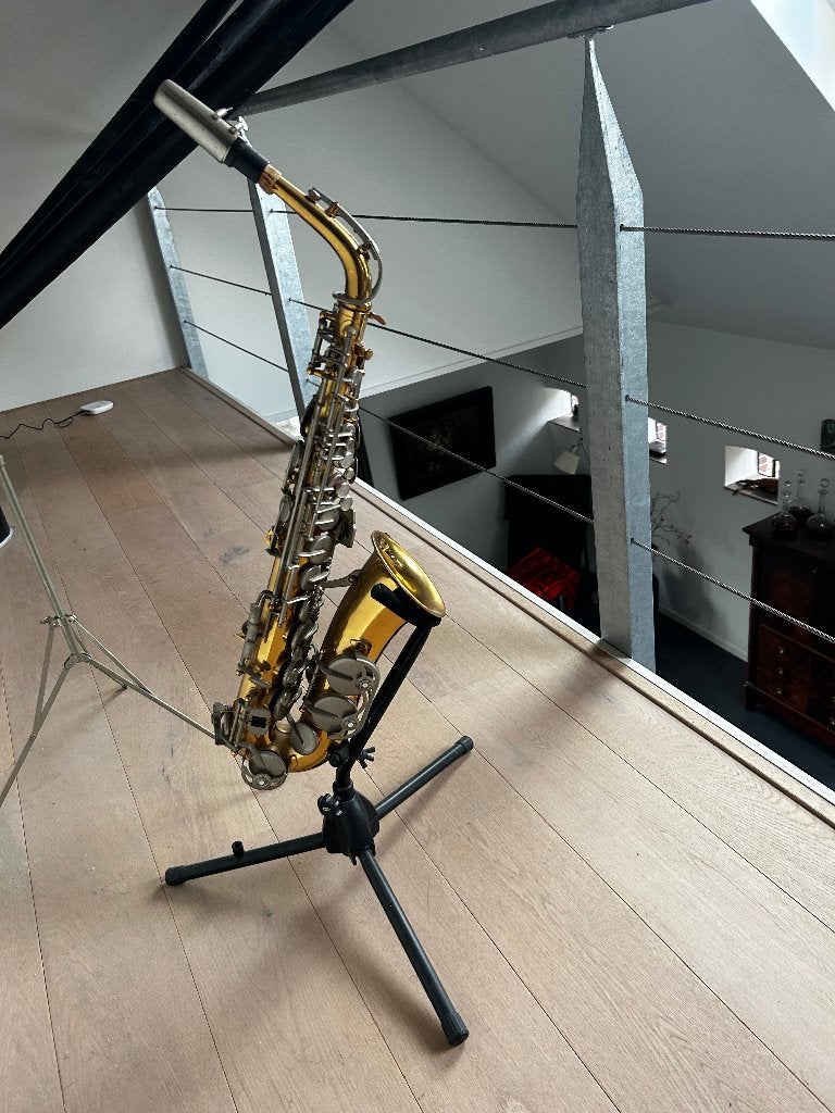 Alt saxofoon Everest, Ophalen of Verzenden, Gebruikt, Alt, Met koffer