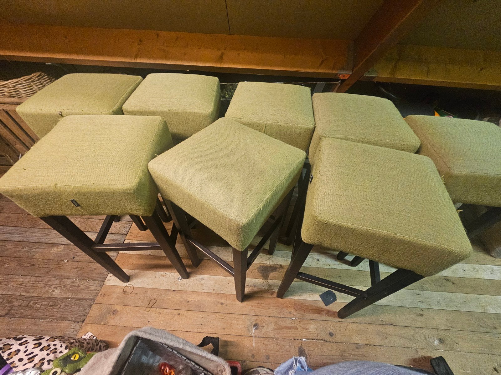 8 barkrukken, Ophalen of Verzenden, Overige kleuren, Twee