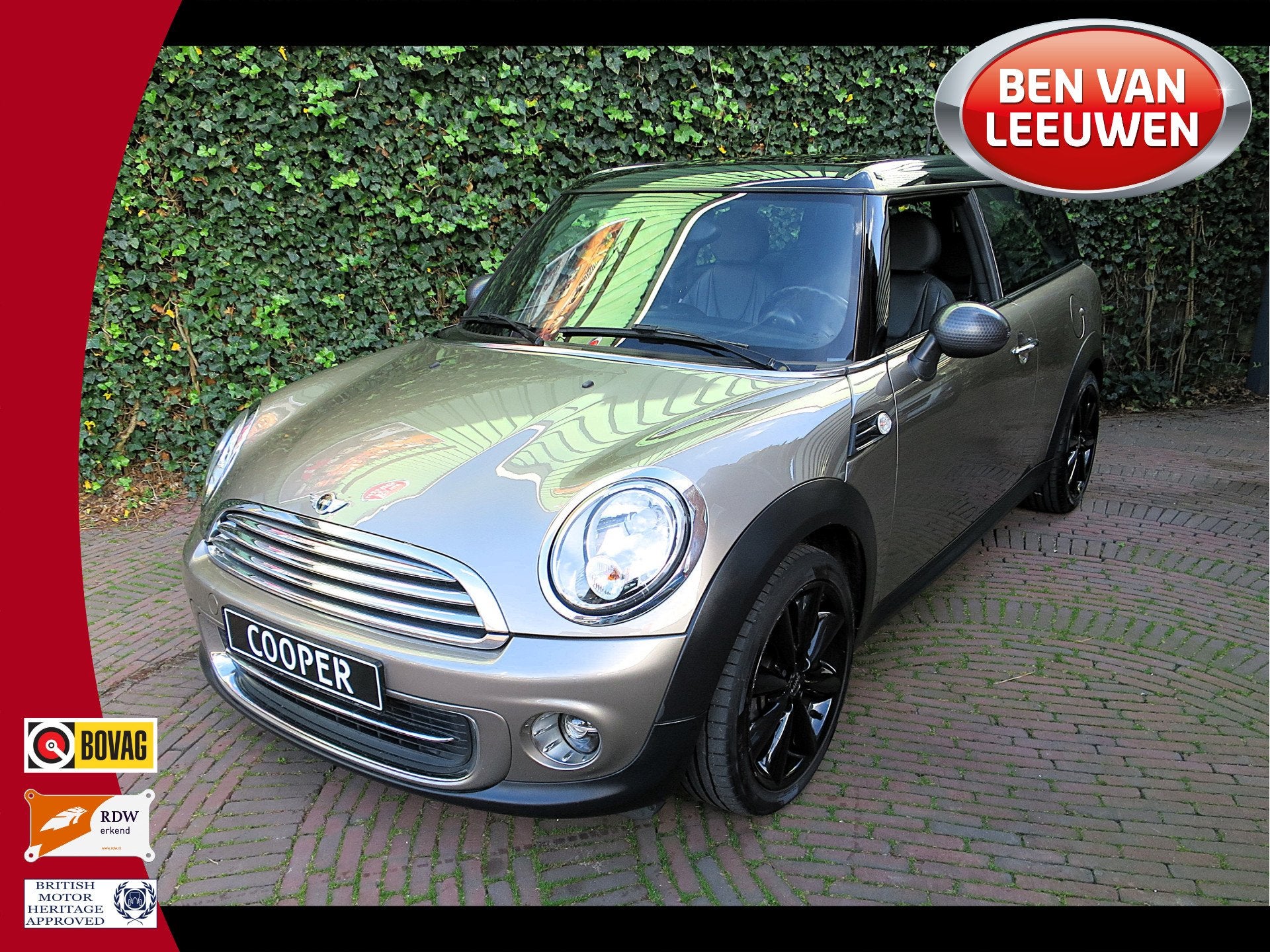 MINI Clubman 1.6 Cooper Business Line R55 LCI NL-auto, Leder, Euro 5, Gebruikt, 4 cilinders, Met garantie (alle)