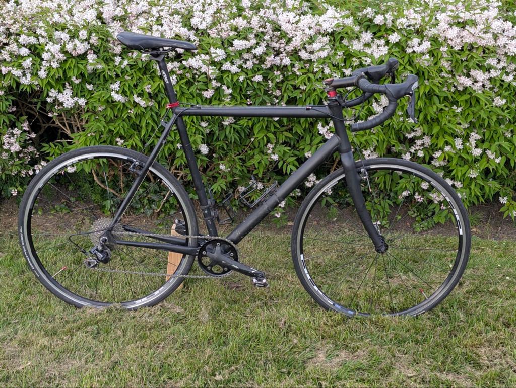 Veelzijdige Gravel-/Racefiets - Shimano 105, Fietsen en Brommers, Fietsen | Heren | Sportfietsen en Toerfietsen, Gebruikt, Overige merken