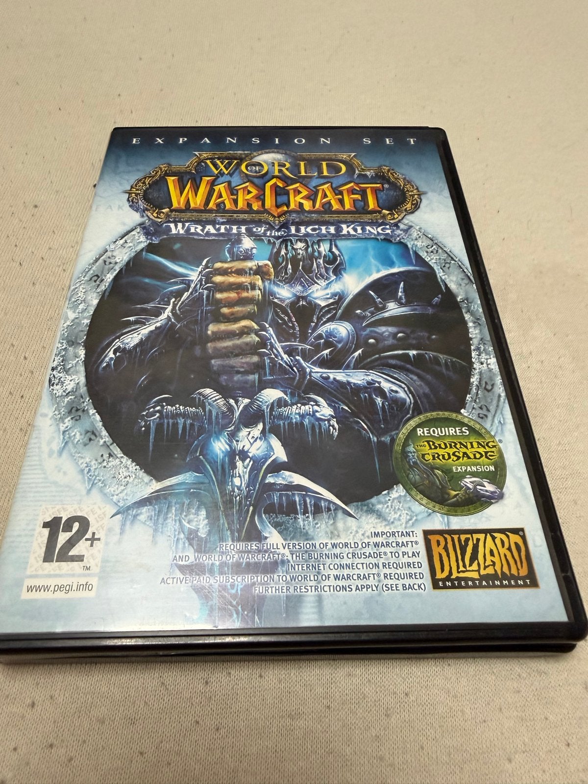 World of Warcraft: Wrath of the Lich King (PC), Spelcomputers en Games, Games | Pc, Gebruikt, Role Playing Game (Rpg), 3 spelers of meer