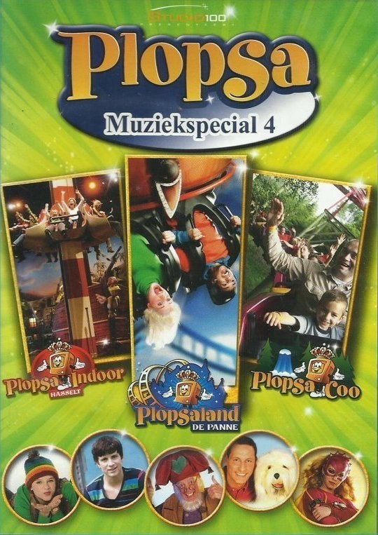 DVD Plopsa - Muziekspecial 4 NIEUW, Cd's en Dvd's, Alle leeftijden, Overige genres, Tv-serie, Nieuw in verpakking