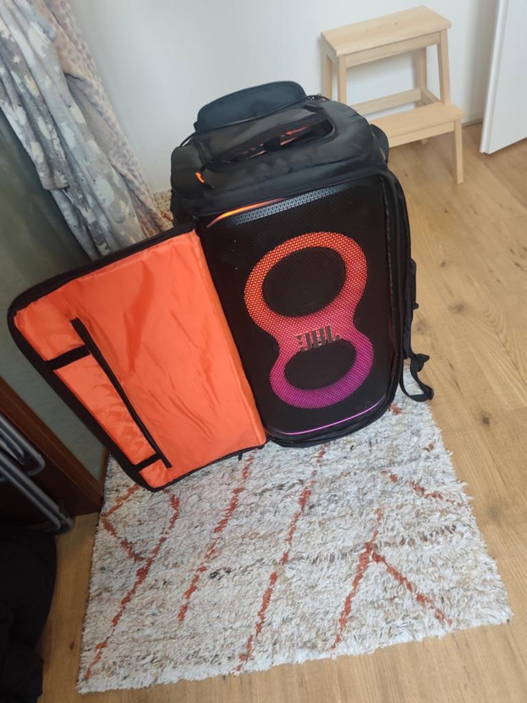 JBL Partybox Stage 320 + Beschermtas - Nieuwstaat!, Audio, Tv en Foto, Luidsprekers, JBL, Overige typen, Ophalen of Verzenden