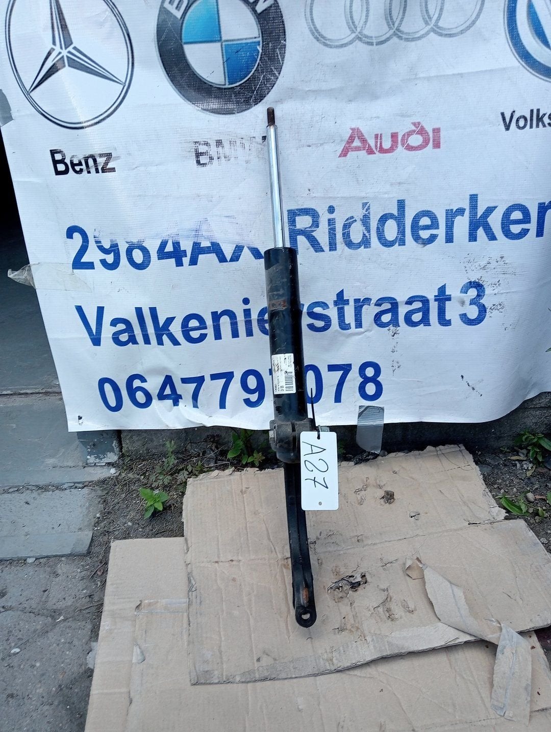 Veerpoot voorzijde Audi A6 4G Avant FL 4G0413031N, Gebruikt, -, -, -