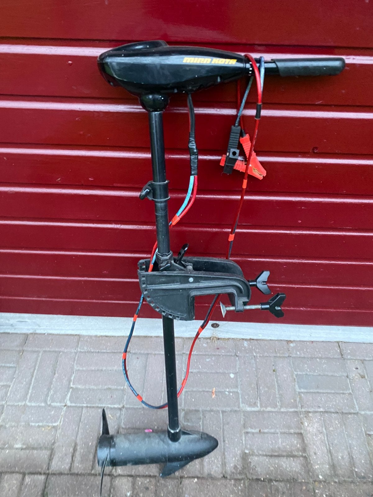 Nette Elektromotor backtroller minn kota 40lb, Ophalen, Zo goed als nieuw, Motor en Techniek