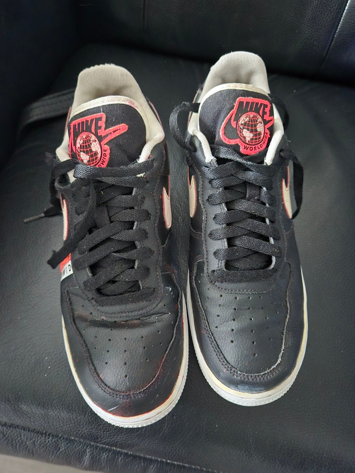 Nike Air Force 1 Worldwide Sneakers Maat 41, Zwart, Nike, Ophalen of Verzenden, Sneakers of Gympen