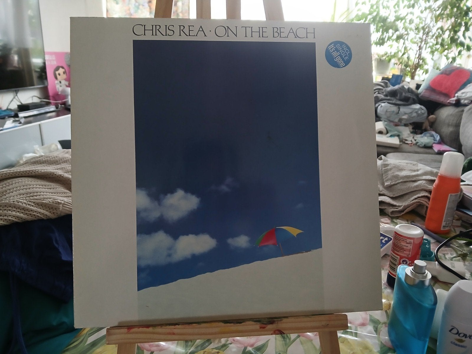 Chris Rea - On The Beach LP (Pop, Rock) plaat, LP, Gebruikt, Pop, Ophalen of Verzenden