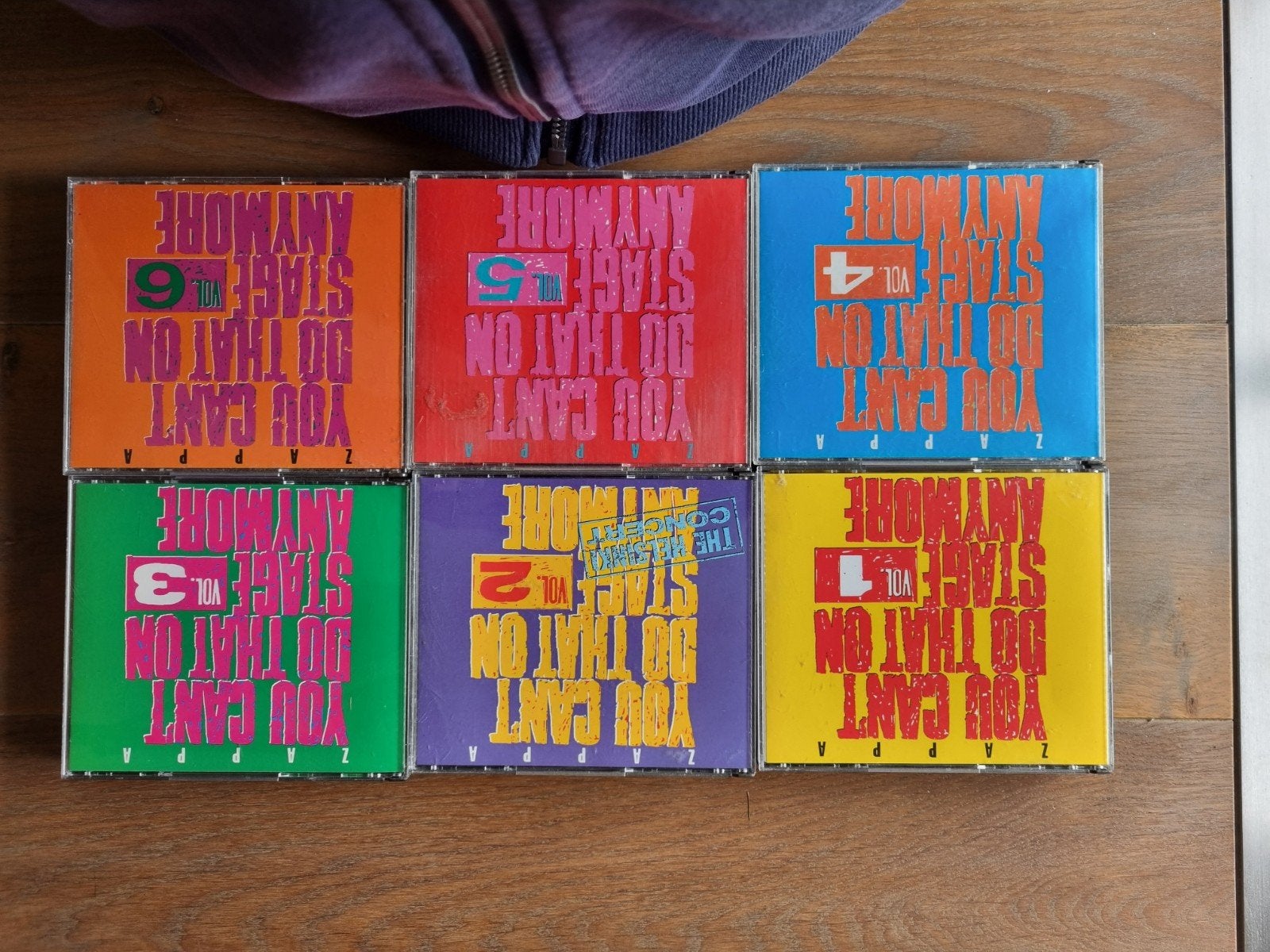Frank Zappa : YOU CAN'T DO THAT ON STAGE ANYMORE 123456, Ophalen of Verzenden, Zo goed als nieuw, Poprock