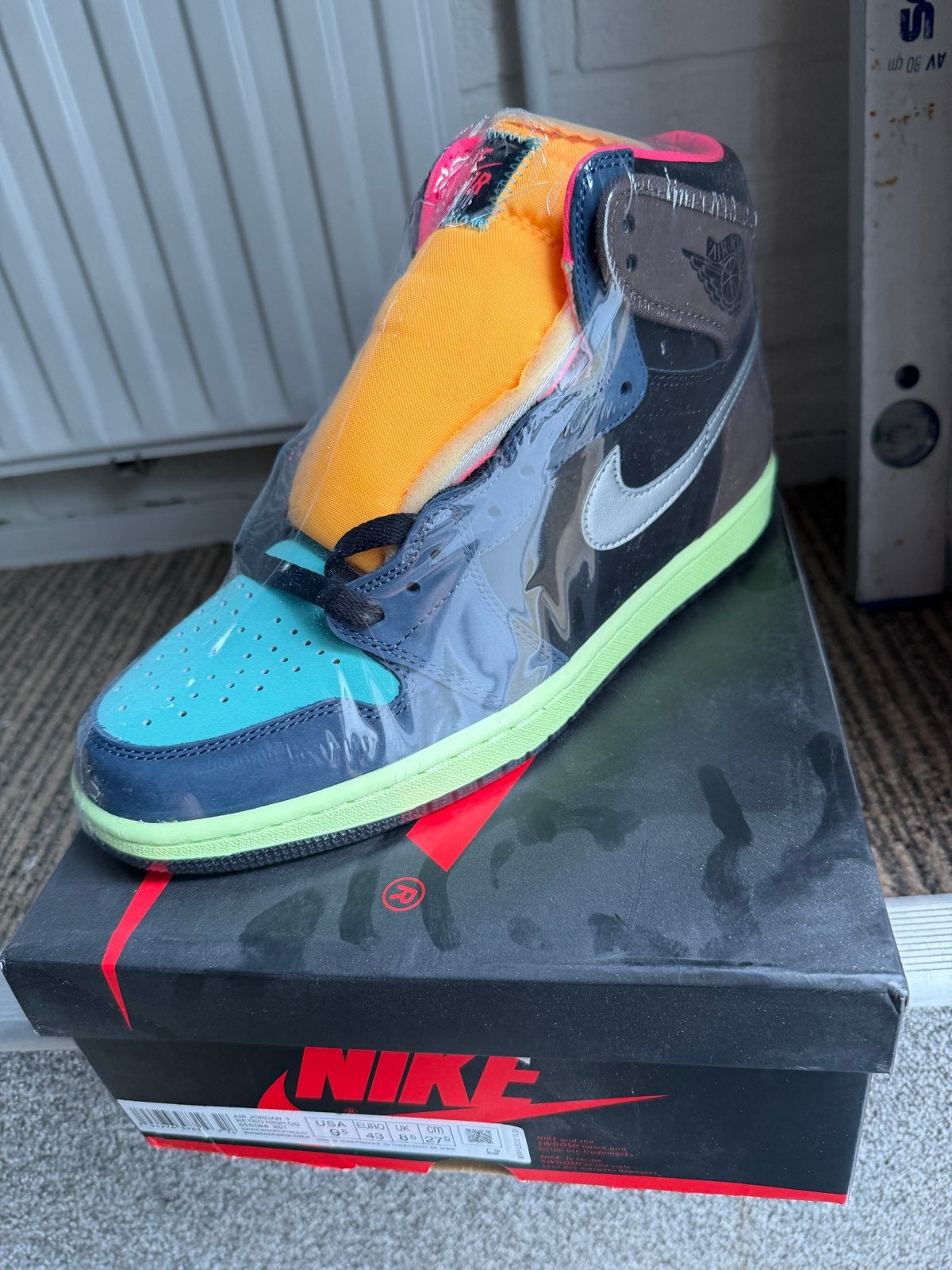 Nike Air Jordan 1 Retro High OG Bio Hack maat 43, Ophalen of Verzenden, Nieuw, Overige kleuren, Sneakers of Gympen