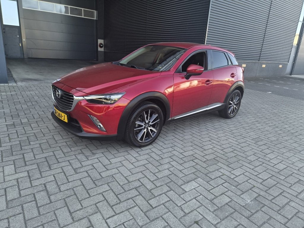 Mazda CX-3 2.0 Skyactiv-g 88KW AUT 2018 Rood, Auto's, 1998 cc, 625 kg, Zwart, 4 cilinders