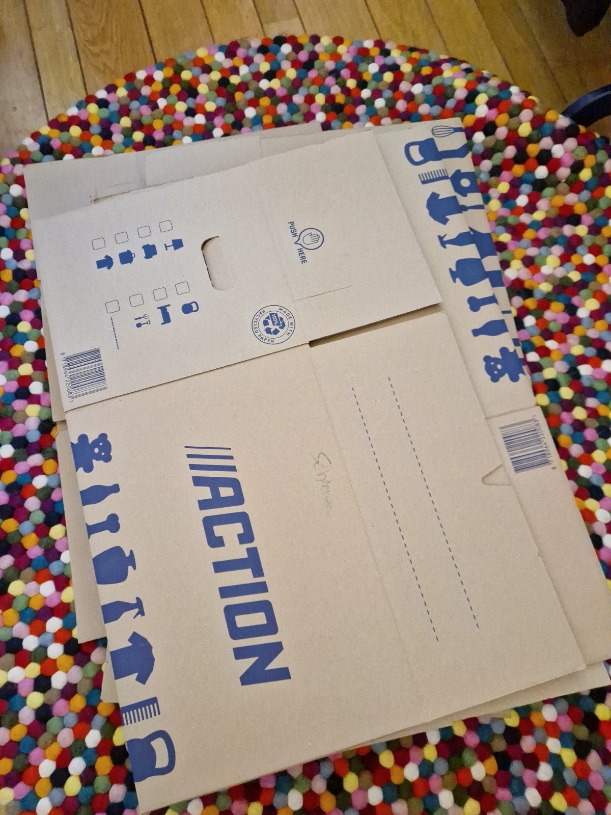 10 action verhuisdozen, Ophalen, Zo goed als nieuw