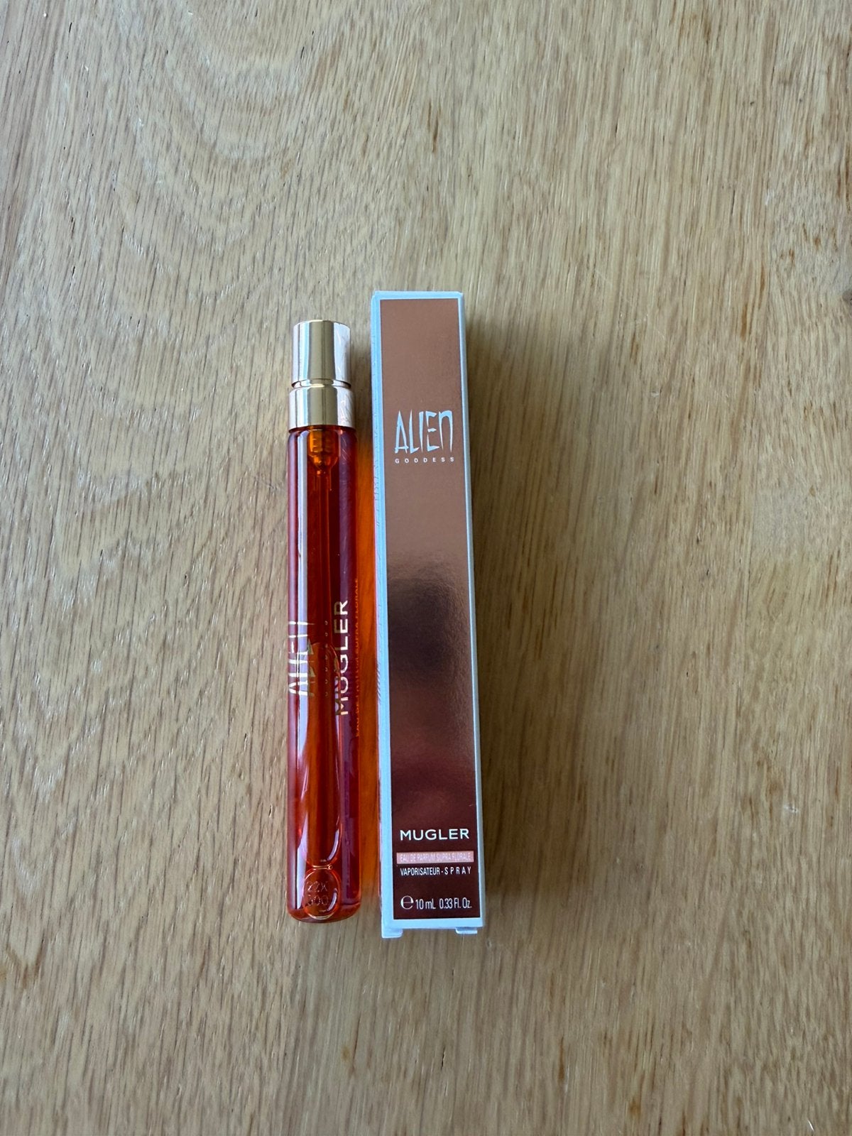 Mugler Alien Goddess Eau de Parfum Florale 10ml, Ophalen of Verzenden, Nieuw, Miniatuur, Gevuld
