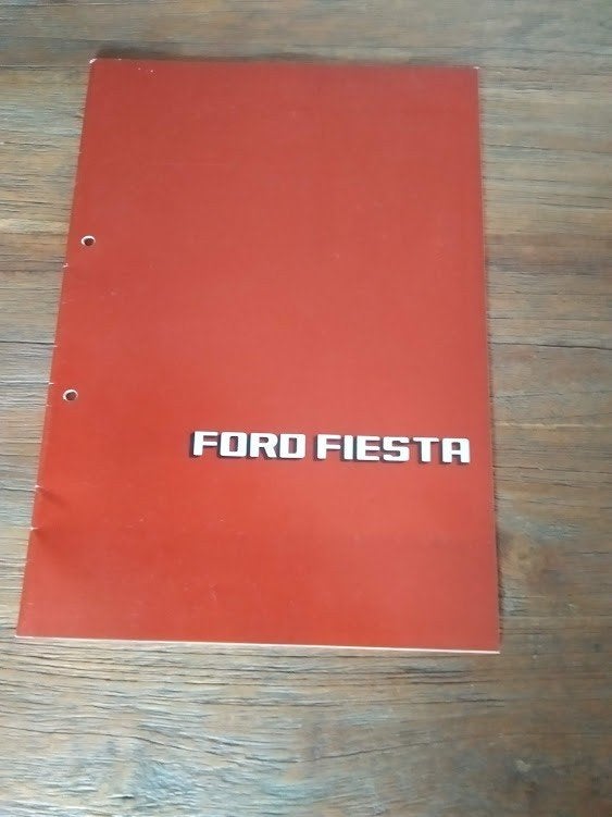 Ford Fiesta 11 / 1980 28 pag., Verzenden, Zo goed als nieuw, Ford