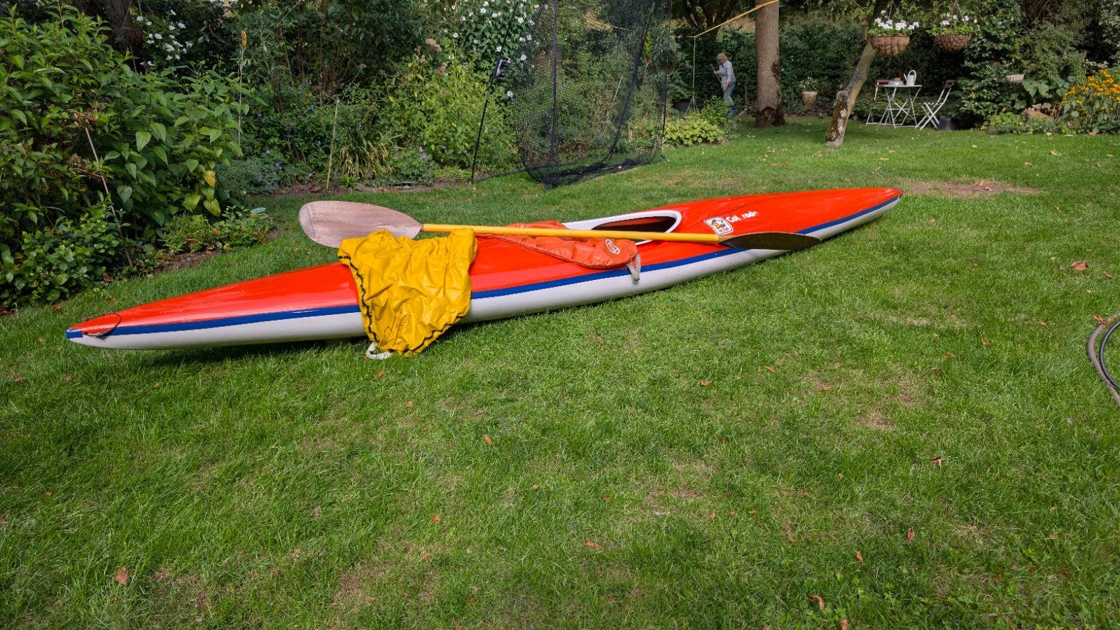 Nova Colorado Kajak 420 cm inclusief peddel en schermen, Ophalen, Gebruikt, 1-persoons