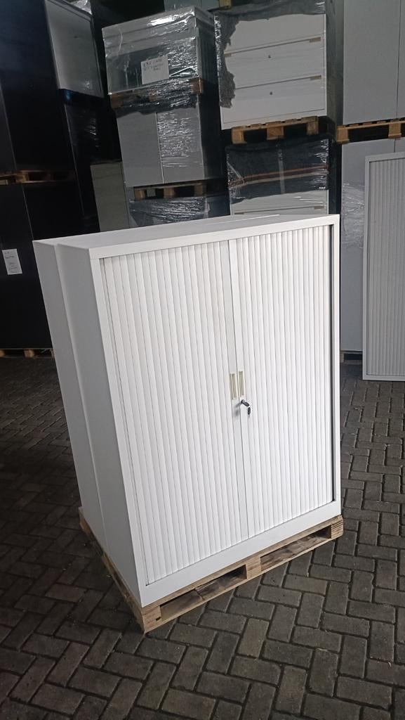 Nette Robberechts metalen roldeurkasten archiefkasten, Gebruikt, 100 tot 150 cm, Onbekend, Met slot