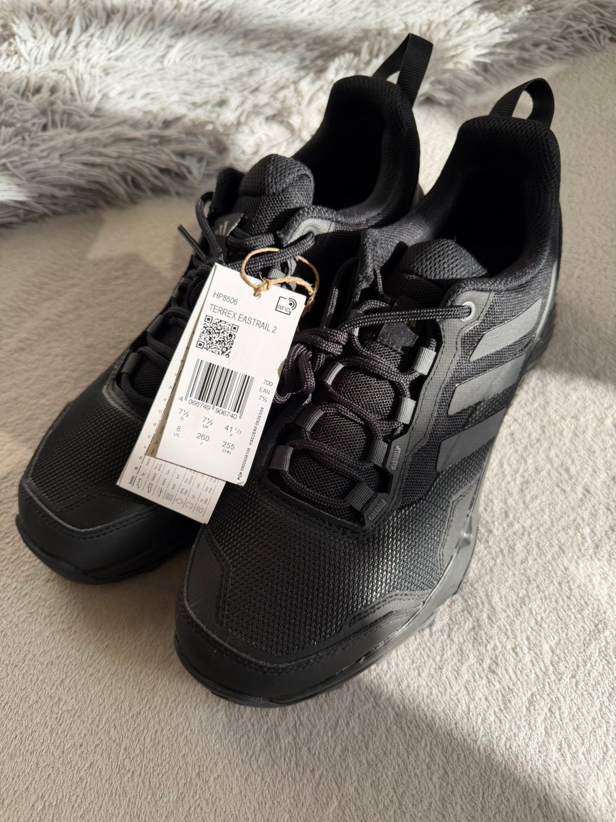 Nieuwe Adidas Terrex Eastrail 2 - Maat 41 1/3, Zwart, Nieuw, Ophalen of Verzenden, Wandelschoenen of Bergschoenen