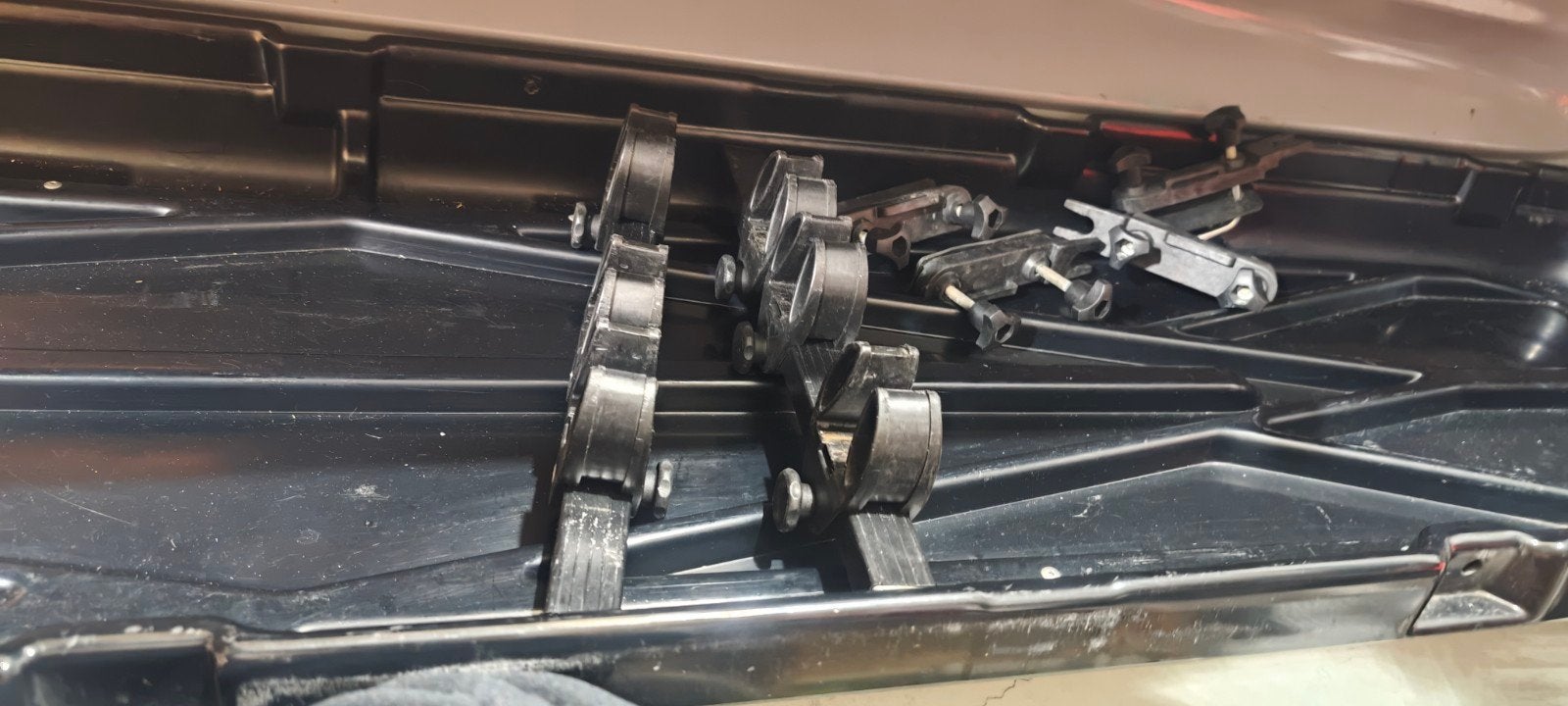 Kamei Dolphin Dakkoffer - Ruime Opslag voor op Reis, Auto diversen, Dakkoffers, Ophalen