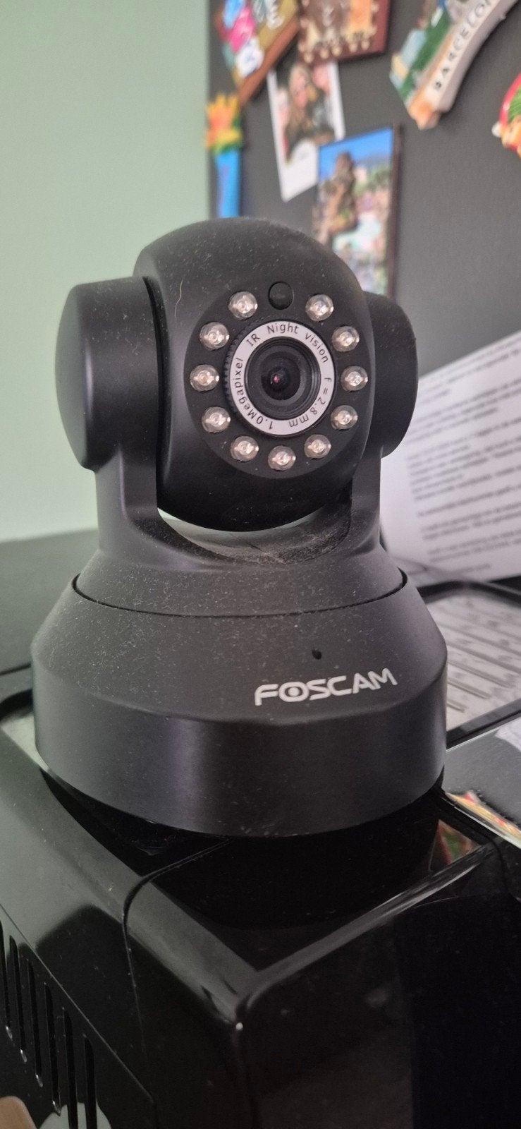 Foscam FI981P IP Camera - Prima staat, goed werkzaam, Ophalen of Verzenden, Zo goed als nieuw, Binnencamera