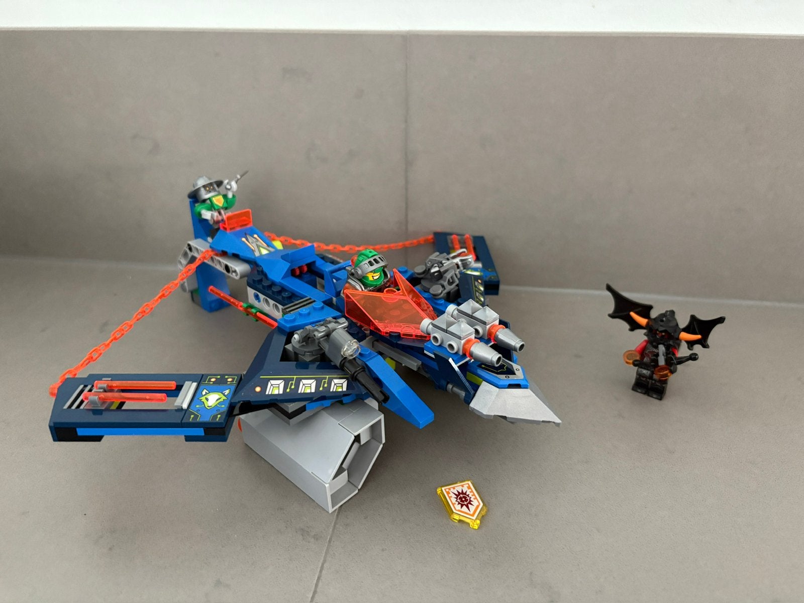 Lego 70320 Aaron’s fox’s aero striker V2 met instructie, Compleet, Overige thema's, Lego, Ophalen of Verzenden