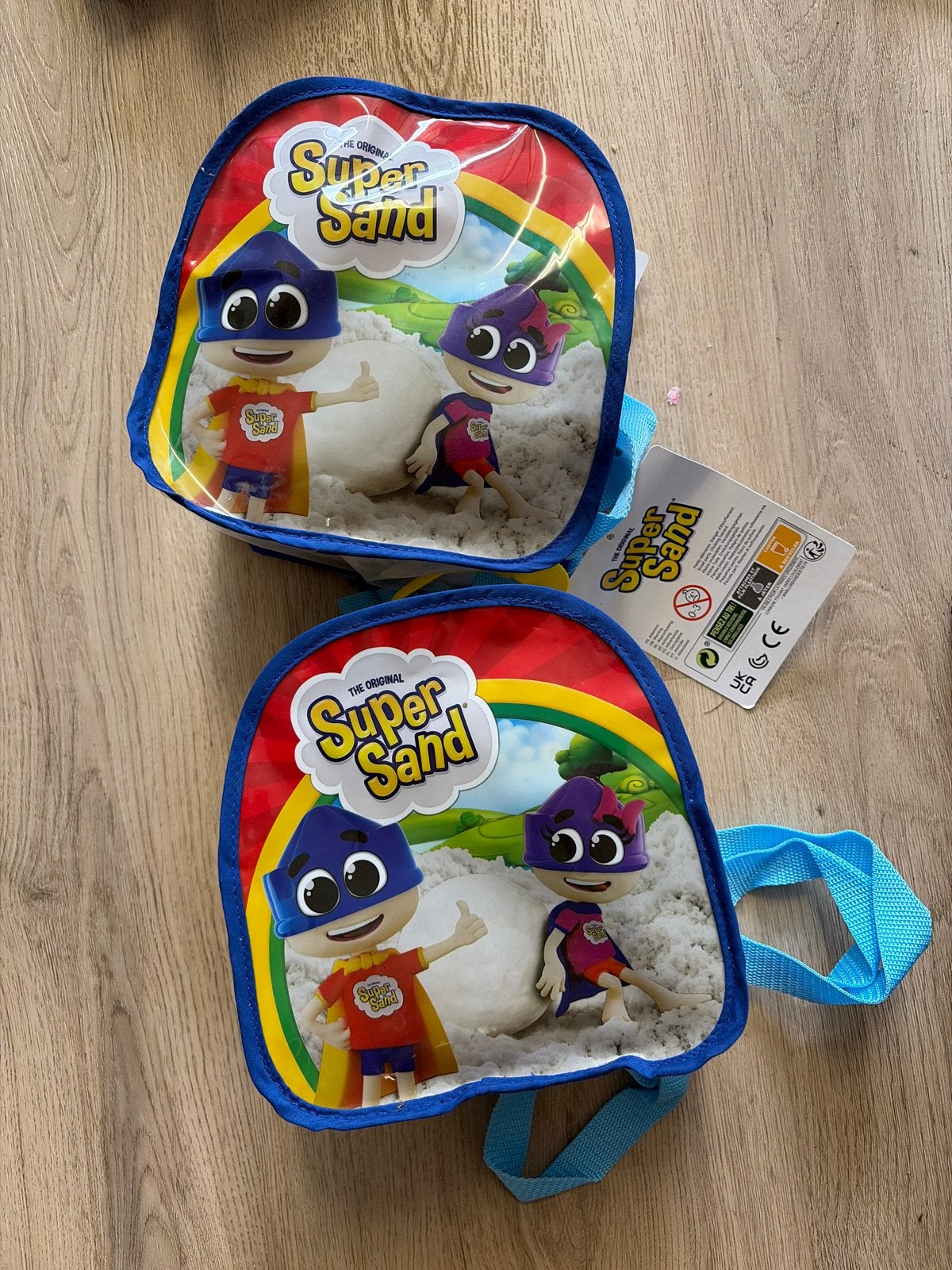 Super Sand speelzand in rugzakje - Nieuw in verpakking, Kinderen en Baby's, Ophalen of Verzenden, Nieuw, Knutselen
