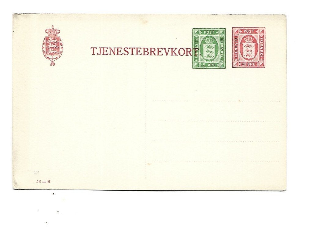 Zweden, Verzenden, Briefkaart