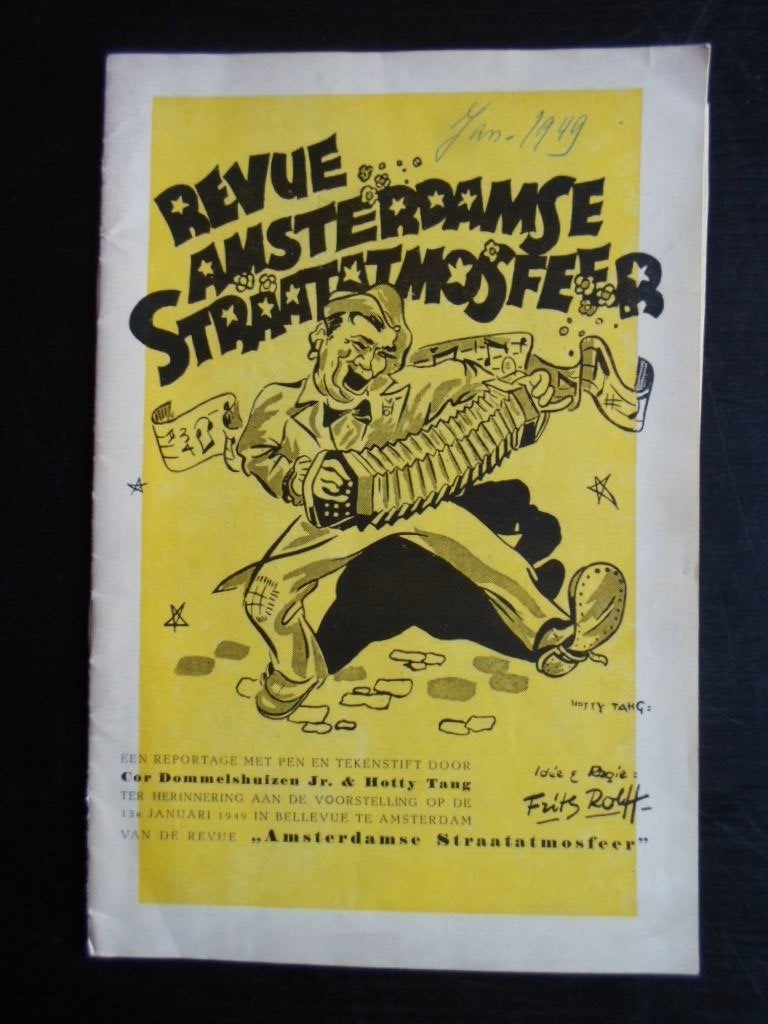 Revue Amsterdamse Straatatmosfeer, 1949, Ophalen of Verzenden, Gelezen, Cabaret