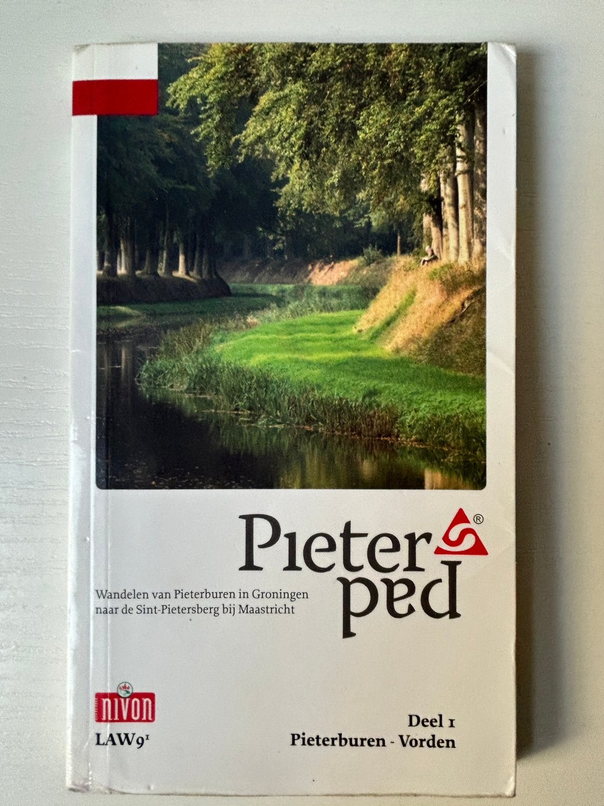 Pieterpad deel 1 Pieterburen - Vorden, Boeken, Wim van der Ende; Kees Volkers, Fiets- of Wandelgids, Europa, Ophalen of Verzenden
