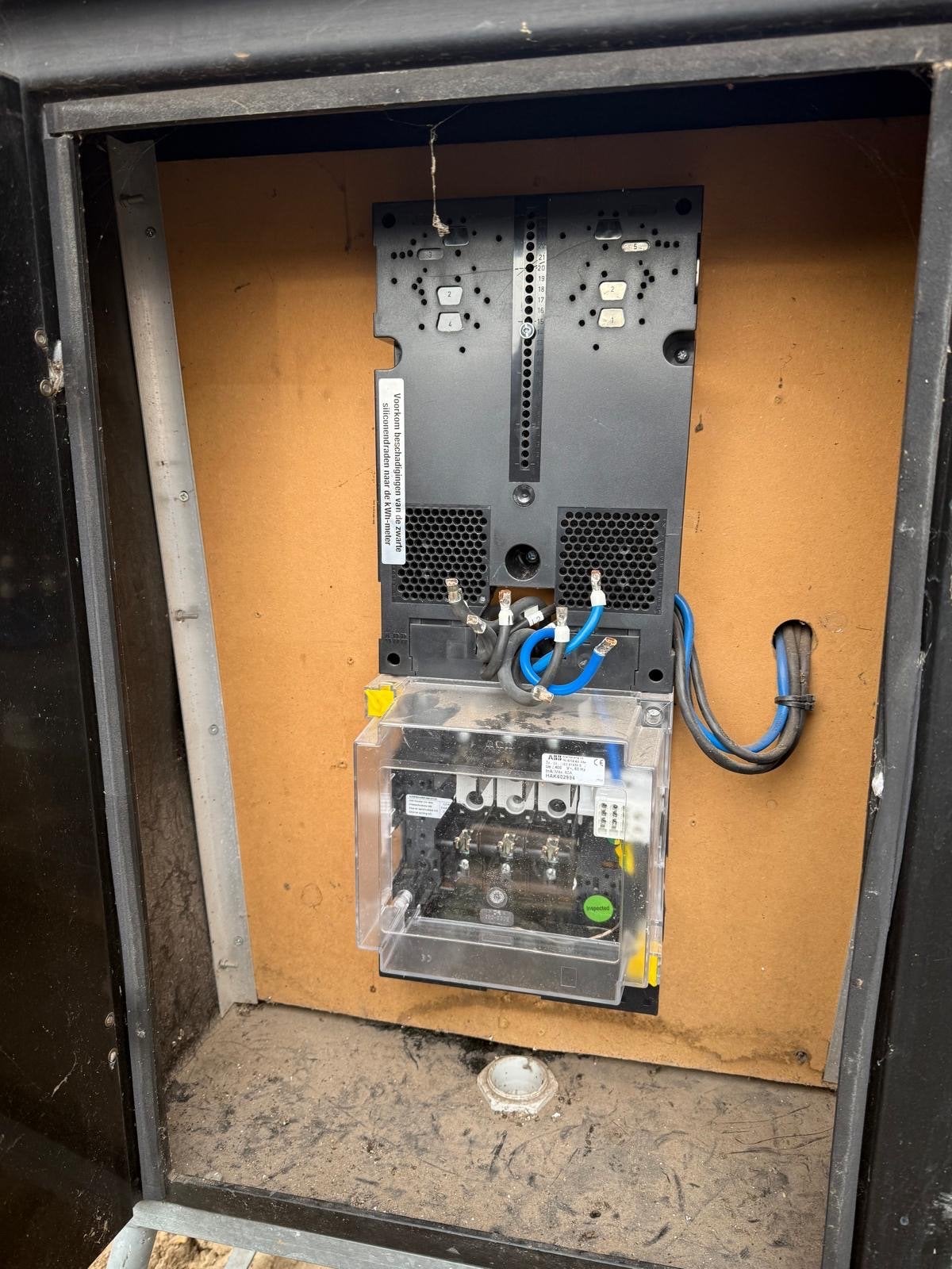 Bouwstroomkast ElektroMaat 63kW met waterput, Ophalen, Gebruikt, Overige typen