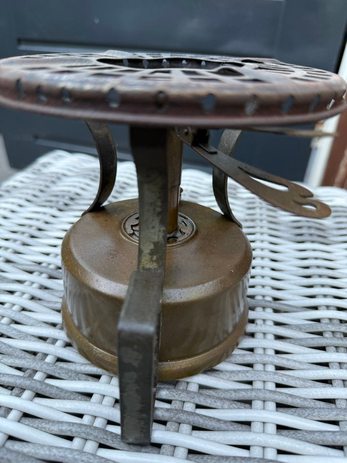 Vintage Benzine Brander - Compact en Draagbaar, Antiek en Kunst, Ophalen of Verzenden