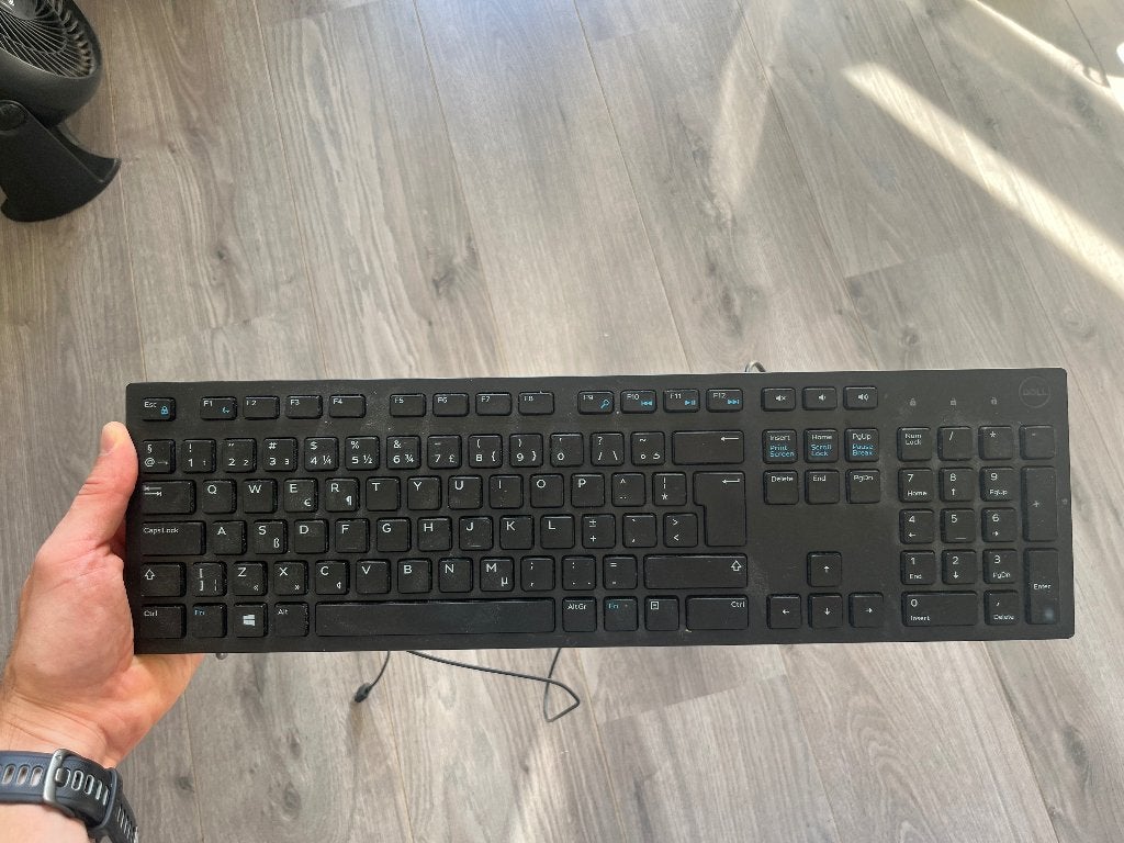 Toetsenbord, Ophalen, Zo goed als nieuw, Qwerty, DELL